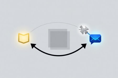 Diagram connecting an early dialogue promise to a late-game character callback